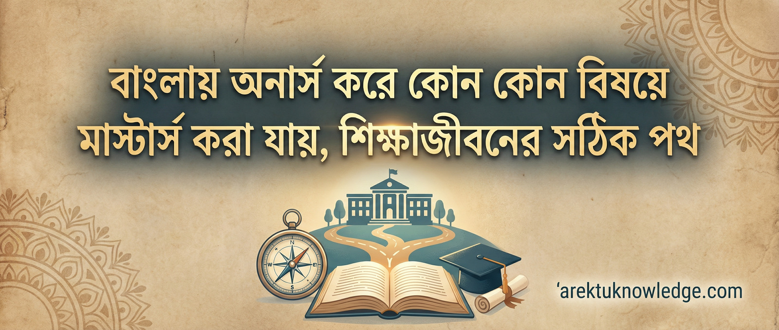 বাংলায় অনার্স করে কোন কোন বিষয়ে মাস্টার্স করা যায় শিক্ষাজীবনের সঠিক পথ