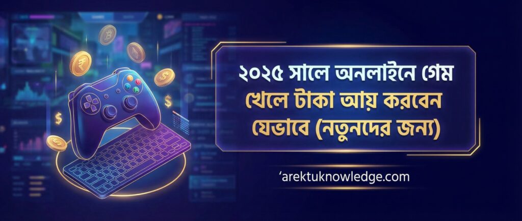 ২০২৫ সালে অনলাইনে গেম খেলে টাকা আয় করবেন যেভাবে (নতুনদের জন্য) ২০২৫ সালে অনলাইনে গেম খেলে টাকা আয় করবেন যেভাবে নতুনদের জন্য